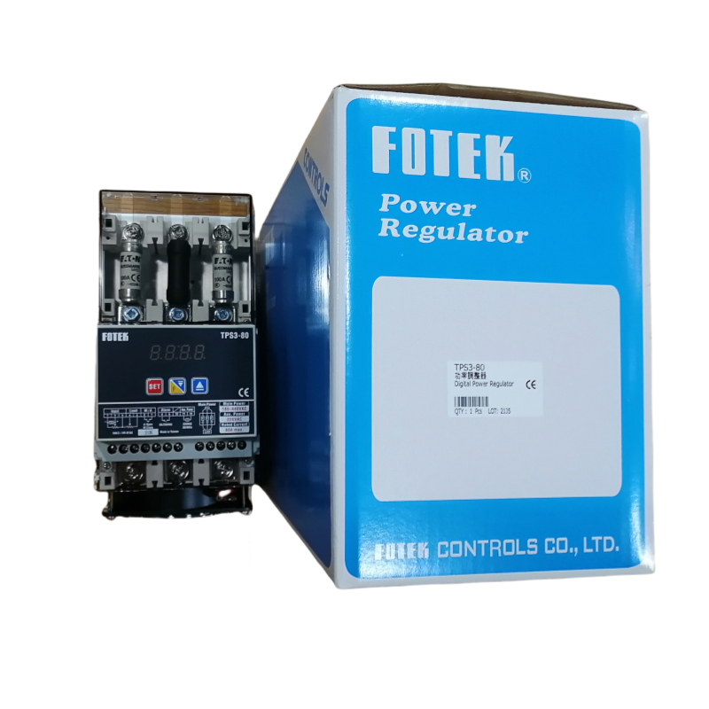Fotek TPS3-100A Single-Phase Three-Phase Controllable Silicon Power Regulator Controller Solid State Relays Voltage Regulator