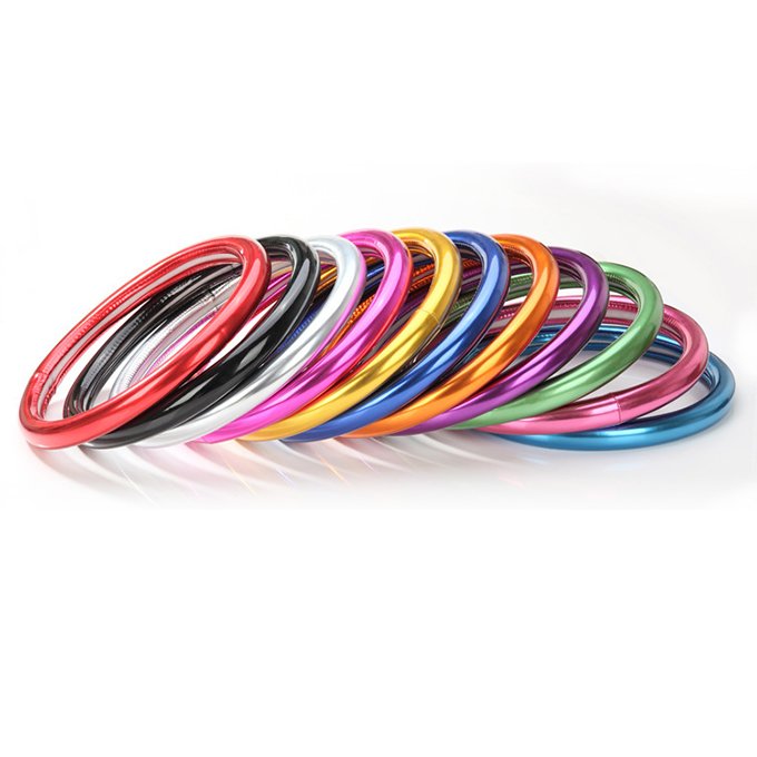 Customised universal dazzling car steering wheel cover in different colours