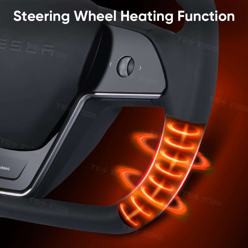Cyber Style racing Car Steering Wheels model 3 Nappa Leather Carbon Fiber Leather Steering Wheel