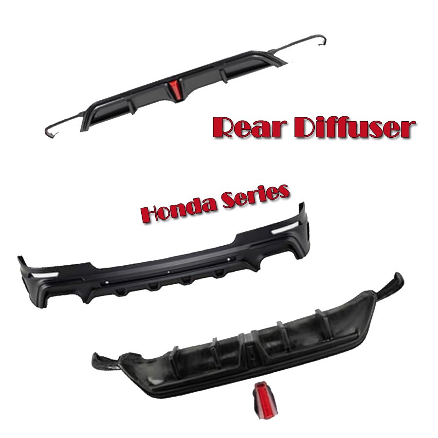 2018 2020 2021 2022 2023 Rear Diffuser for Honda for CRV Odyssey Accord Inspire Hatchback Civic Integra Breeze Fit Life