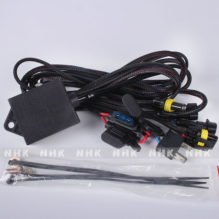 NHK H4 Double Insurance VIP Version Big Waterproof Relay Harness Wire