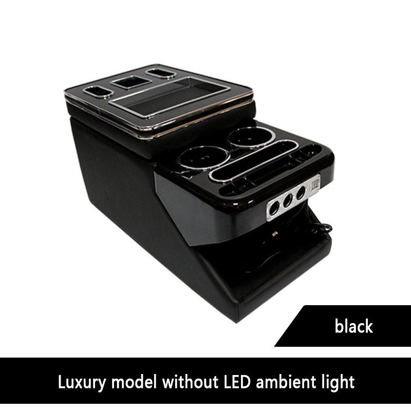 Wholesale Odyssey Car Armrest Box Tissue Box Luxury 24Cm Second Row Roomy Alphard Business MPV Universal Car Center Console