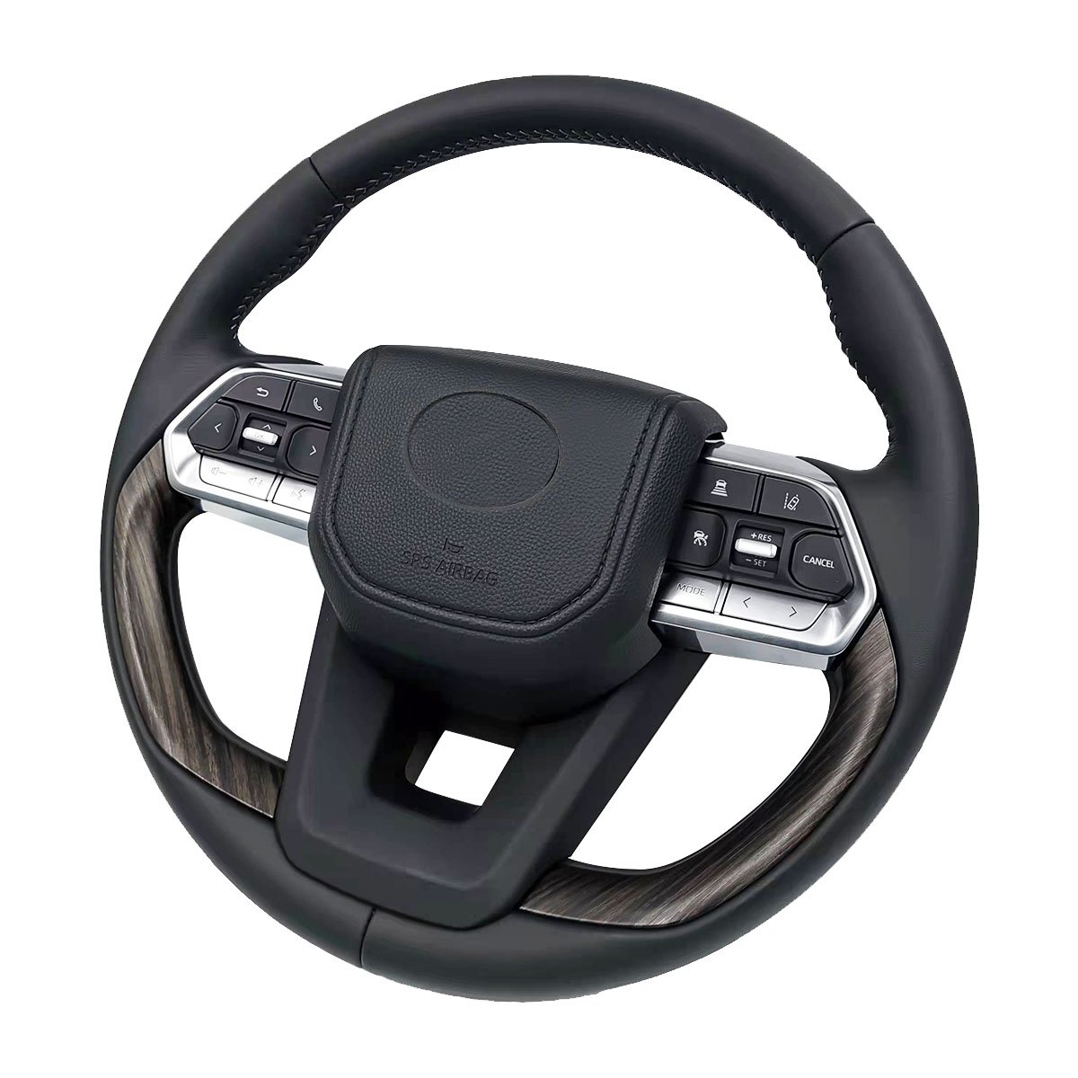 Steering Wheel Customized Carbon Fiber Leather Wood Used For Land Cruiser LC300 2021 2022