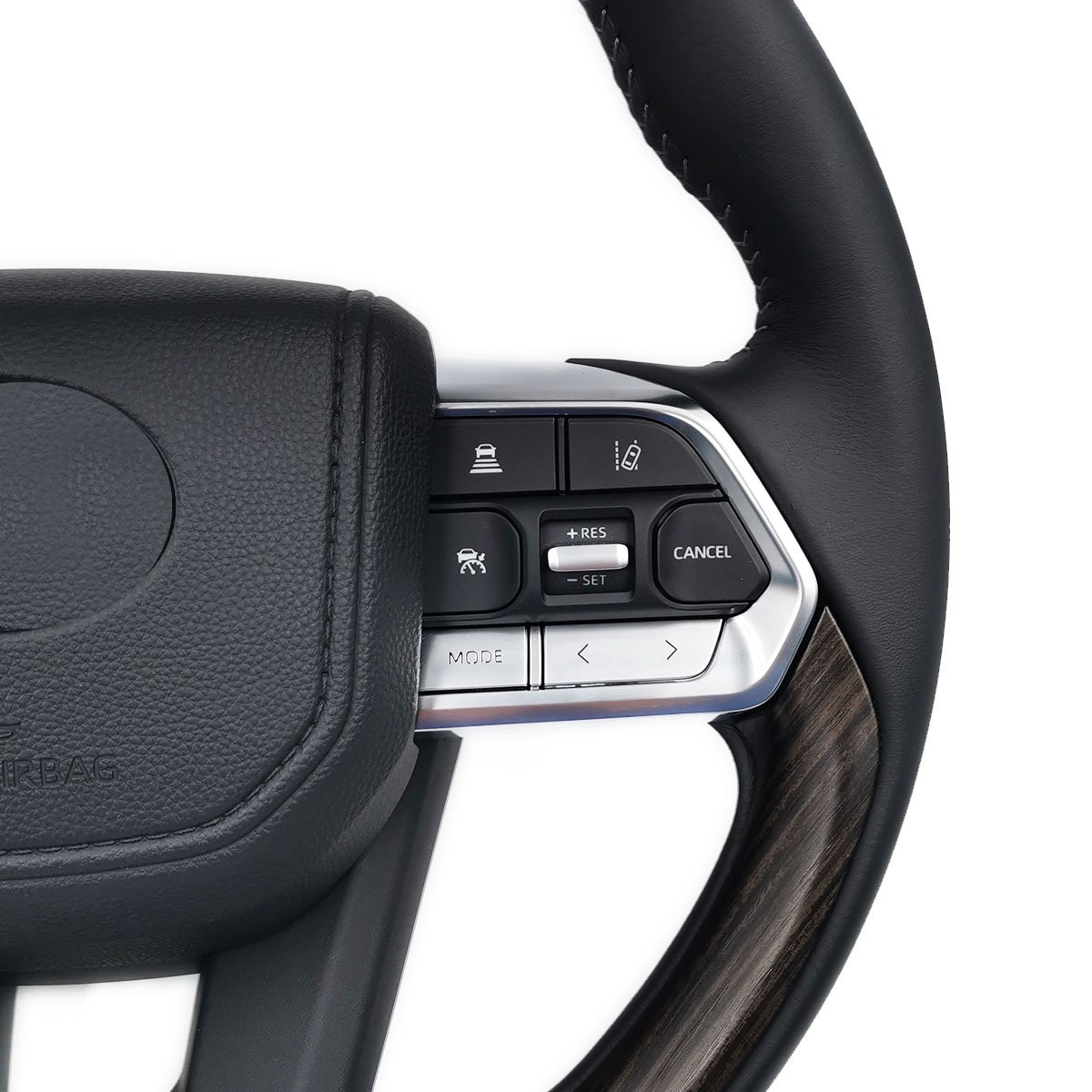 Steering Wheel Customized Carbon Fiber Leather Wood Used For Land Cruiser LC300 2021 2022