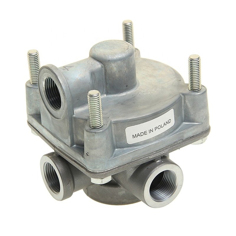 ANGIO High Quality Truck Spare Parts Truck Brake Air Relay Valve for IV/MB/RVI Truck Brake Valve OEM 9730010100