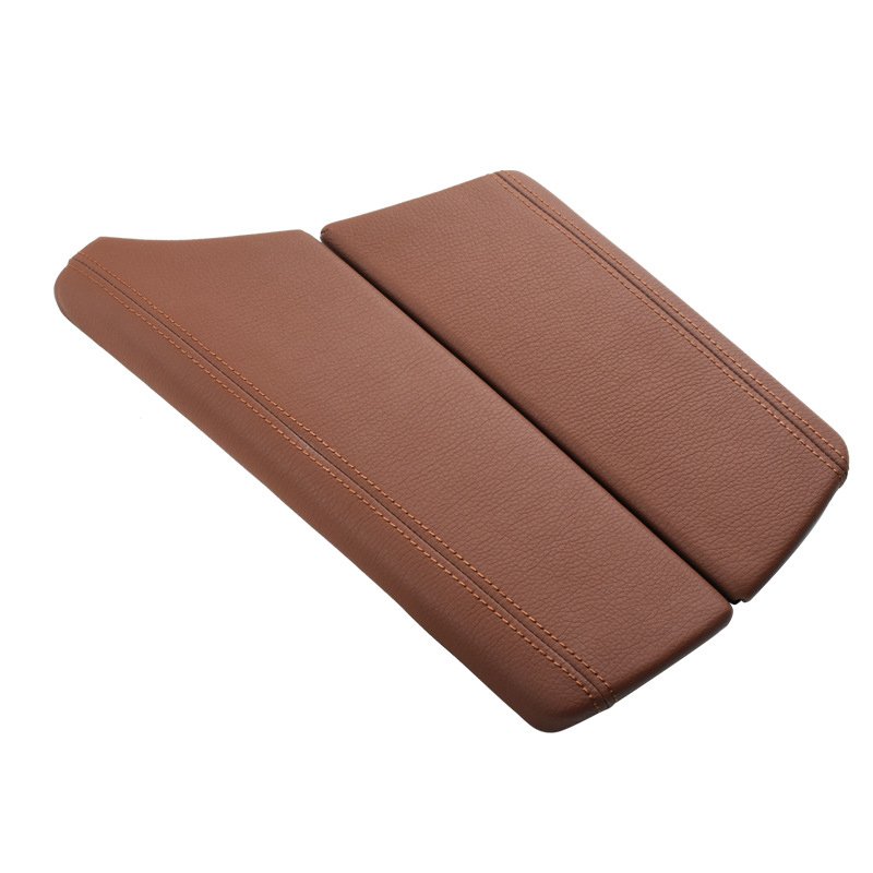 For BMW 5 Series Front Console Armrest Box Cover for 520 525 530 Saddle Color for Storage Fits F10F18 Models
