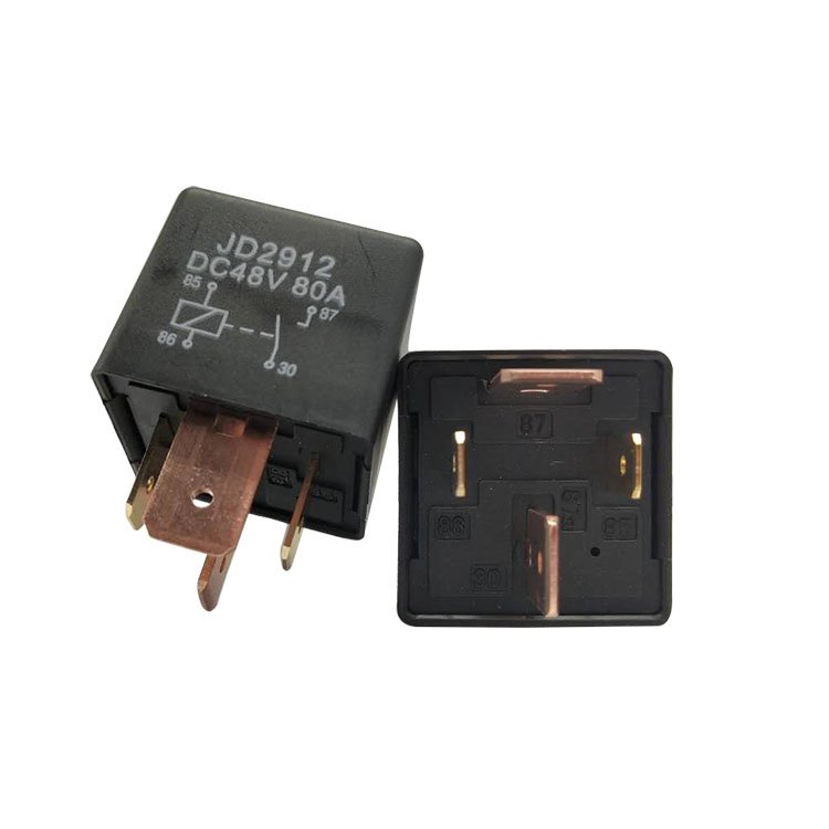 JD2912 High Current 48V 80A Automotie Relay 4 Pin Relay 4 Pin Car Relay