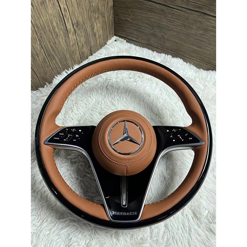 Car Accessories Custom Carbon Fiber Steering Wheel For Mercedes-Benz AMG