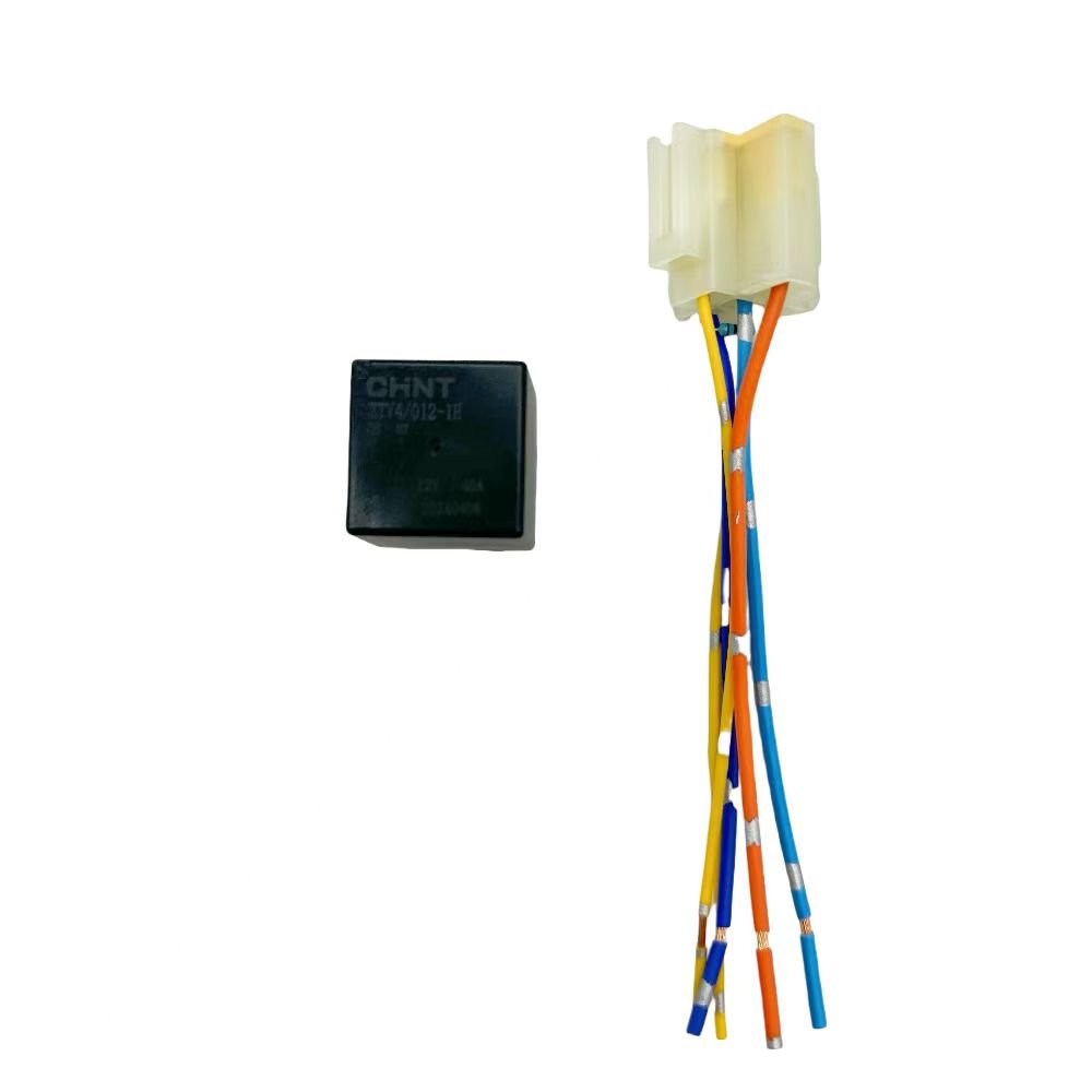 1912 High-quality Black Car Relay 12V 40A 4-pin