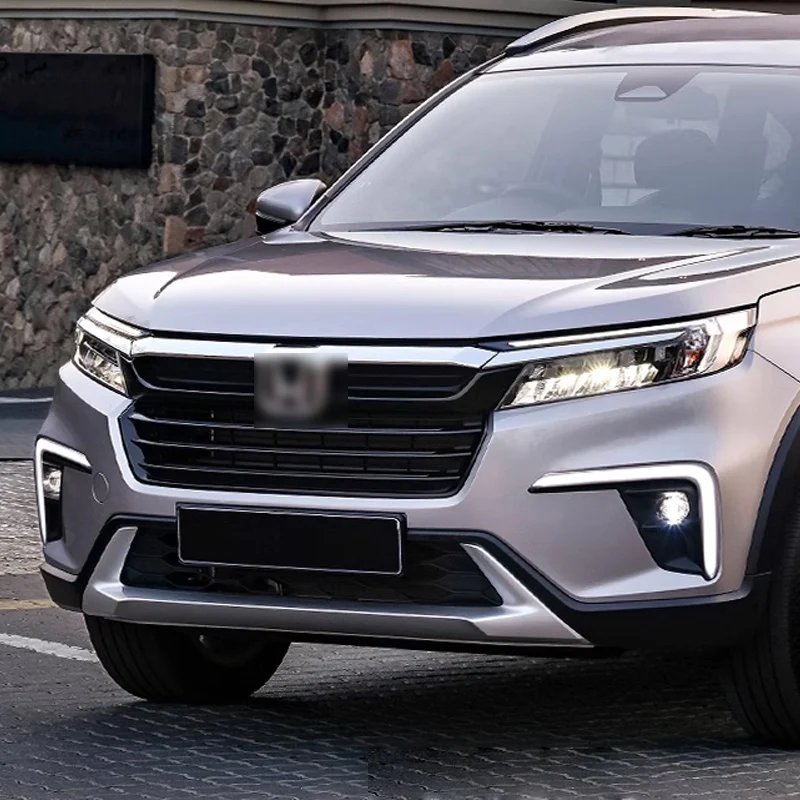 TYPY for Honda BR-V BRV 2022-2023 LED DRL Daytime Running Light Dynamic Turn Yellow Signal Relay Car Day Light Fog Lamp