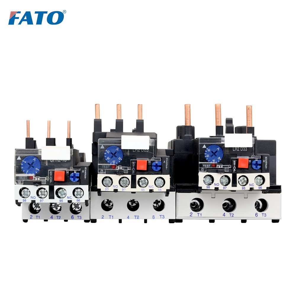 FATO CFR2 Thermal Relays Electrical Overload Different Setting 0.16-140A Current Used With Contactor For Motor Protection