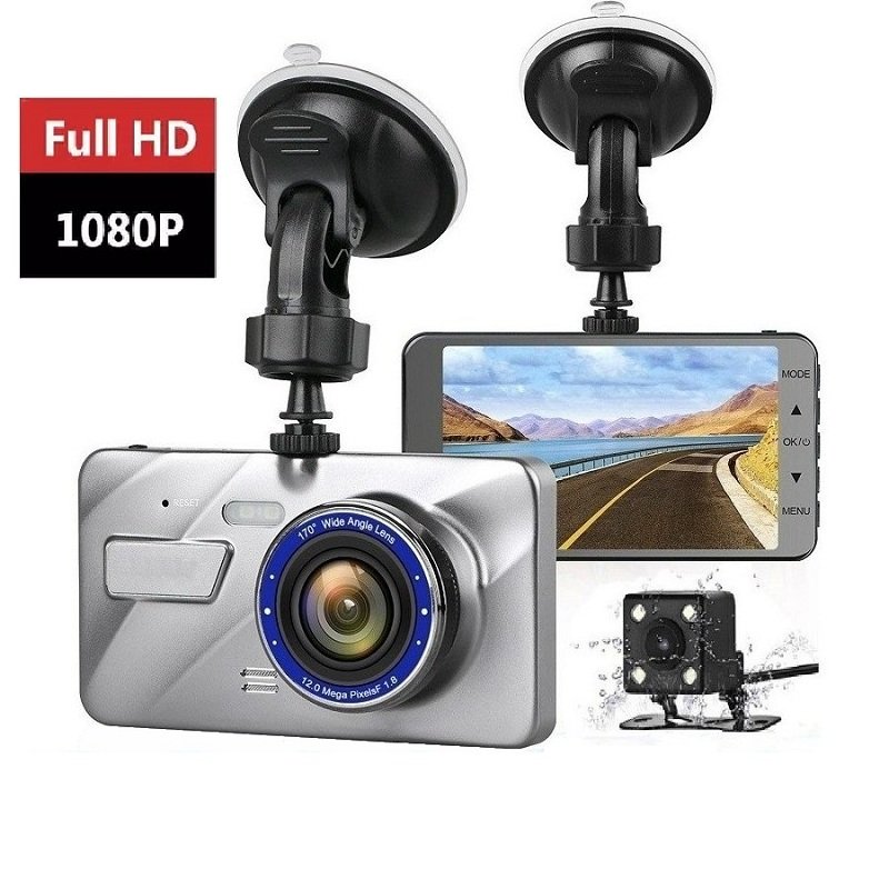 Wholesale Cheap Top New GT700 Car DVR Dash Camera Rear View Dual Lens 1080P 3.6" Full HD Cycle Recording Dash Cam Car Dvr