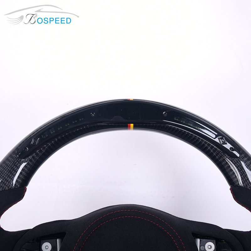 High performance Leather Car New Upgrade Carbon Fiber Steering Wheel For Nissan 370Z