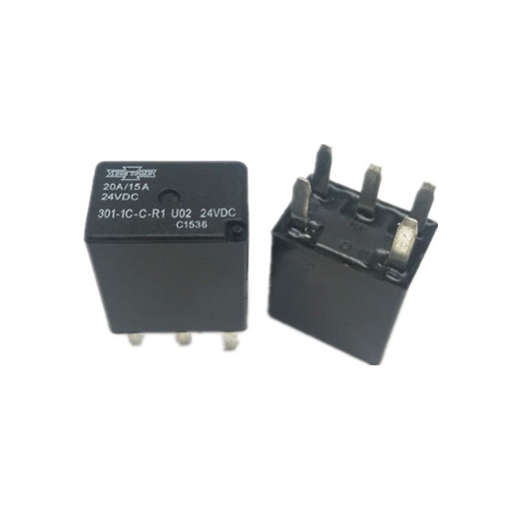 NEW CAR AUTO 24V Relay 301-1C-C-R1 U02 24VDC 301-1C-C-R1-24VDC 301-1C-C-R1-U01 3011CCR1 3011CCR1-24VDC 24VDC DC24V 15A 10A DIP5
