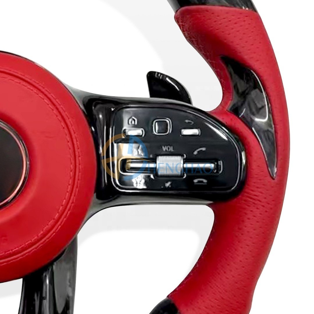 Custom Forged Carbon Steering Wheel For Mercedes Benz W205 W204 W221 W463 W166 C-Class S-Class G-Class Upgrade Brabs Style