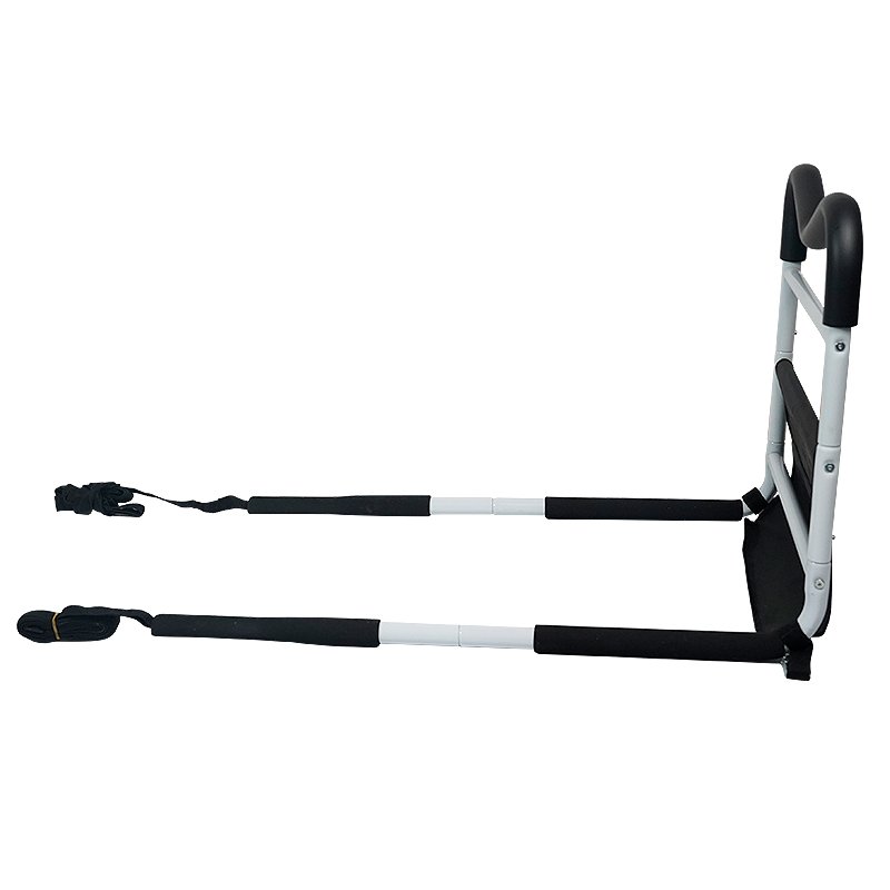 Jipetal M Shape Allows for Multiple Hand Safety Strap Wraps Around Mattress or Box Spring Home Bed Assist Handle (M Shape)