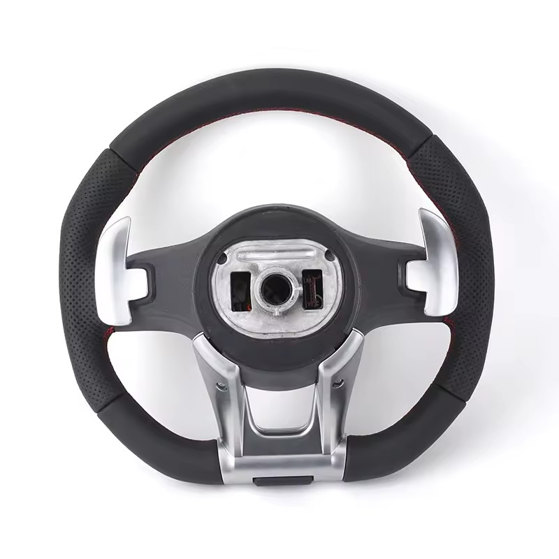 With Led Display Volant Lenkrad Sport Leather Steering Wheel for Mercedes Benz C217 W209 W204 W205 W206 w207 Coupe C63s C63 AMG