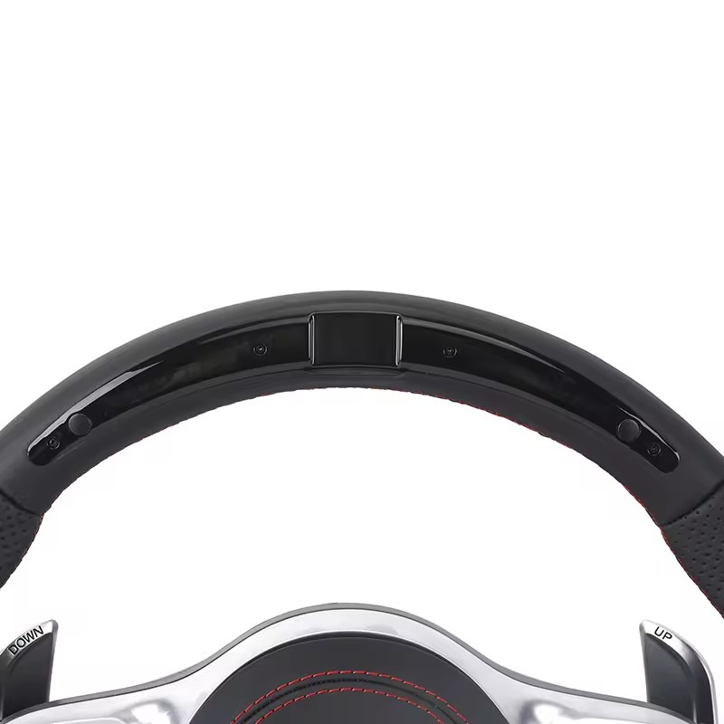 With Led Display Volant Lenkrad Sport Leather Steering Wheel for Mercedes Benz C217 W209 W204 W205 W206 w207 Coupe C63s C63 AMG