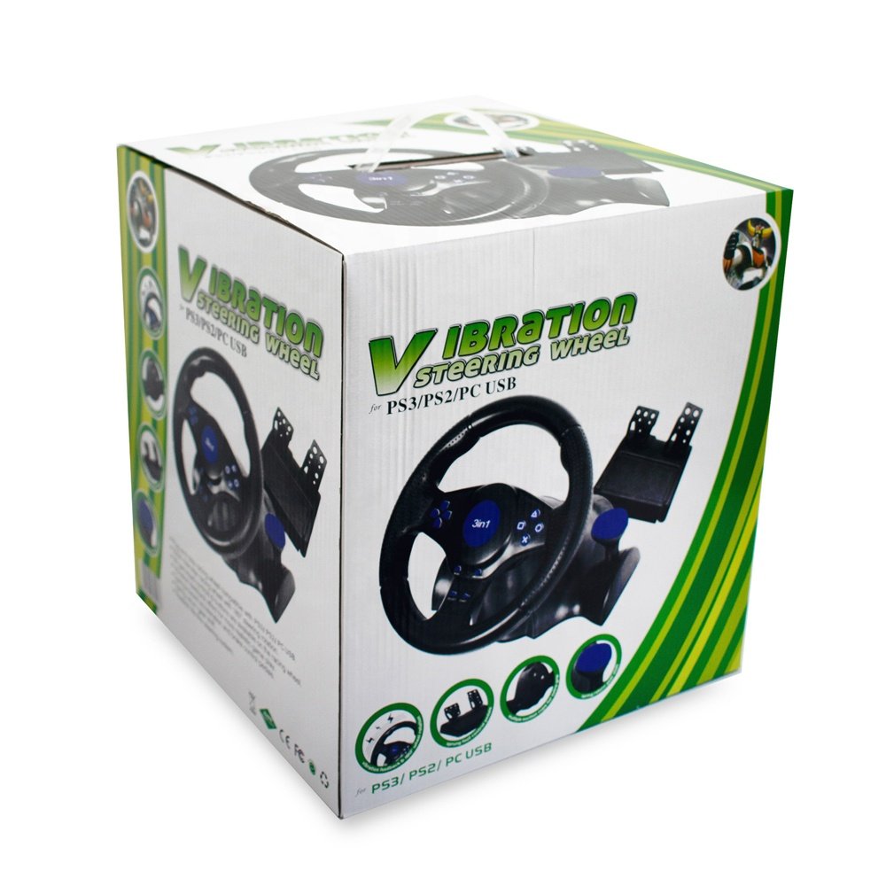 Game Racing Steering Wheel Game Steering Wheel For Racing Wheel PC for PS3 PS2 PC