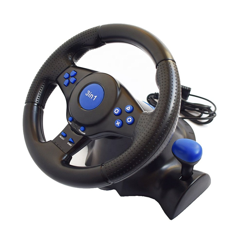 Game Racing Steering Wheel Game Steering Wheel For Racing Wheel PC for PS3 PS2 PC