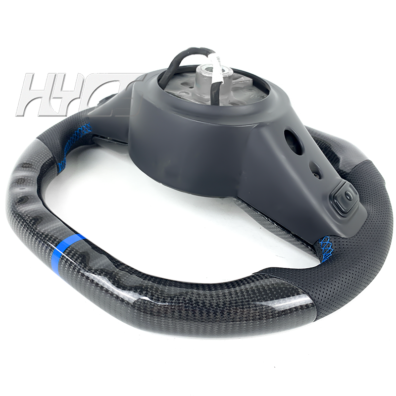 Car Interior Accessories Carbon Fiber Steering Wheel for Jeep Wrangler Sahara and for Jeep Wrangler Rubicon