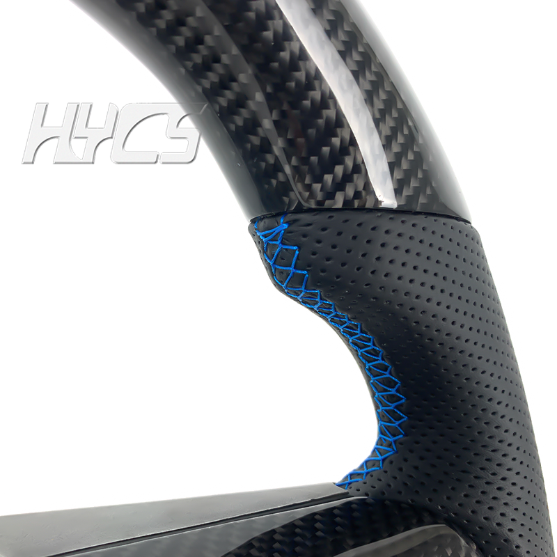Car Interior Accessories Carbon Fiber Steering Wheel for Jeep Wrangler Sahara and for Jeep Wrangler Rubicon