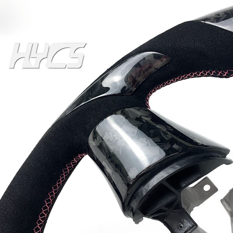 Car interior accessories custom carbon fiber steering wheel for Chevrolet Corvette C6
