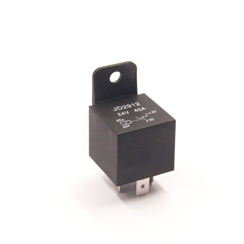 Car Relay JD2912 5-Pin Auto Car Vehicle 24V 40A Relay Base Socket Control