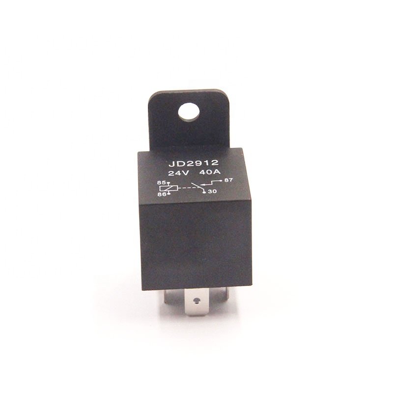 Car Relay JD2912 5-Pin Auto Car Vehicle 24V 40A Relay Base Socket Control