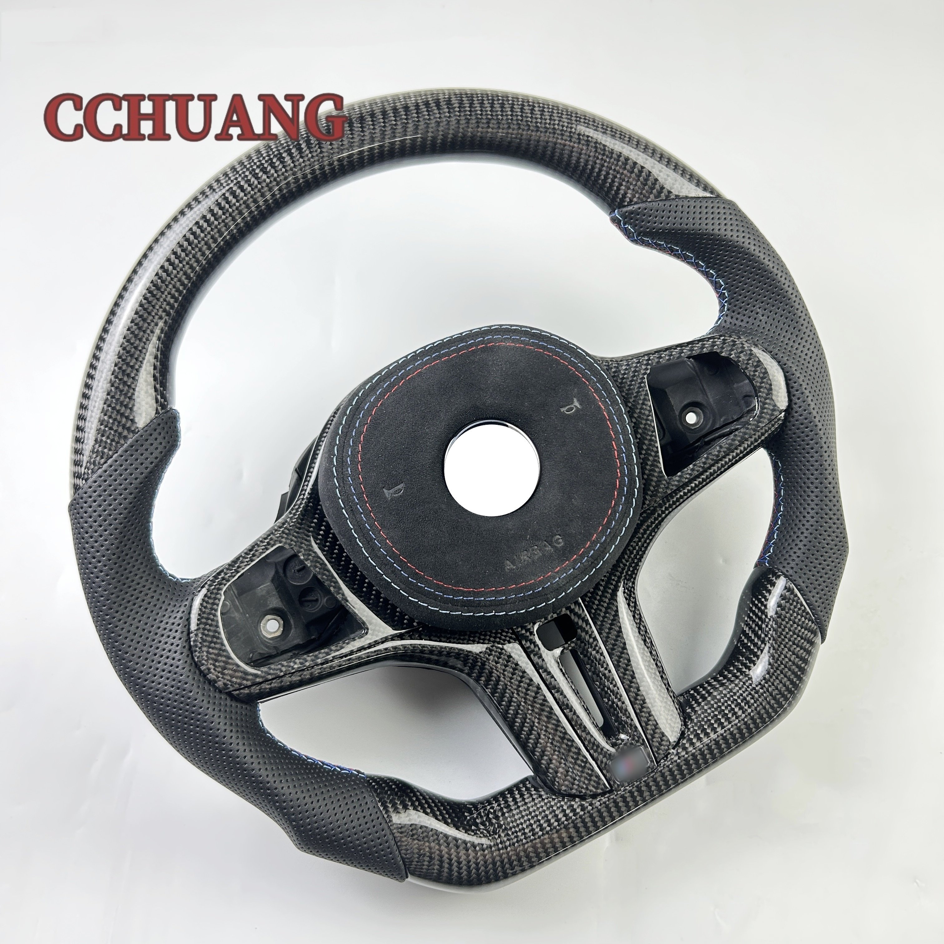 Customized for BMW 3/4/5 Series X3 X4 X5 X6 G20 G30 M340i M2 M3 M4 G87 G80 G82 series carbon fiber steering wheel LED display