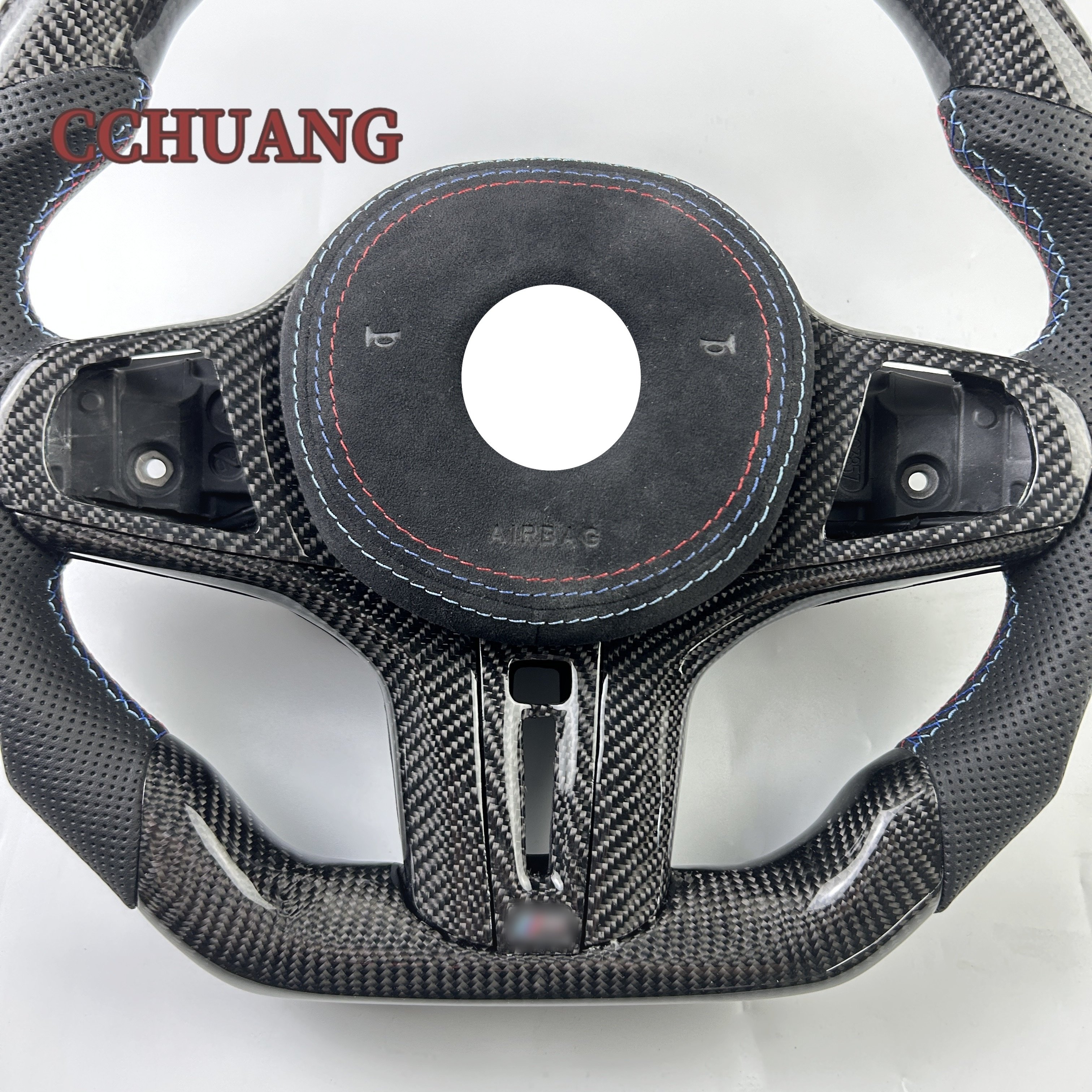 Customized for BMW 3/4/5 Series X3 X4 X5 X6 G20 G30 M340i M2 M3 M4 G87 G80 G82 series carbon fiber steering wheel LED display