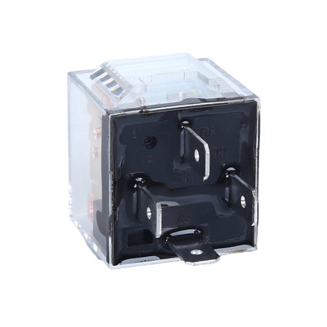 Top Sale ABILKEEN Auto Electromagnetic Relay Quick Connection Type 4/5 Pin Terminal with Pure Copper Coil Core and Safety Light