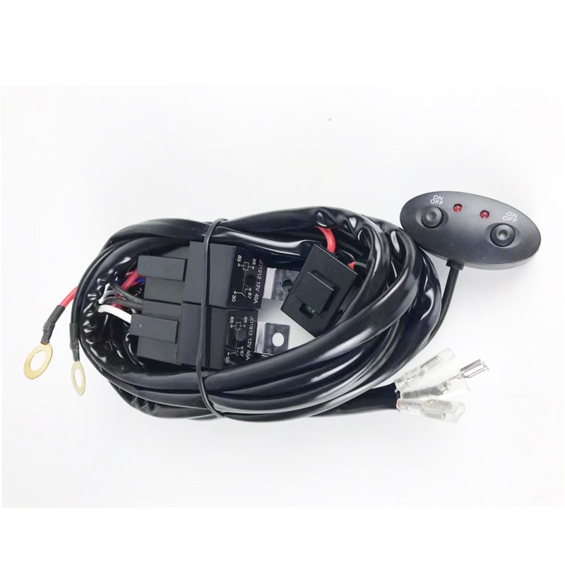 12V 40A with Relay Switch for Auto Vehicle Car Light Accessories Wiring Harness