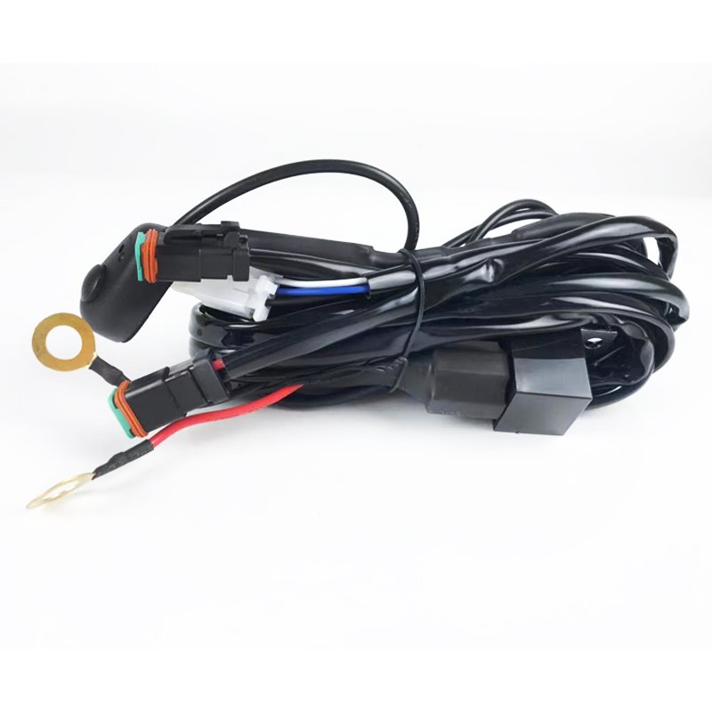 12V 40A with Relay Switch for Auto Vehicle Car Light Accessories Wiring Harness