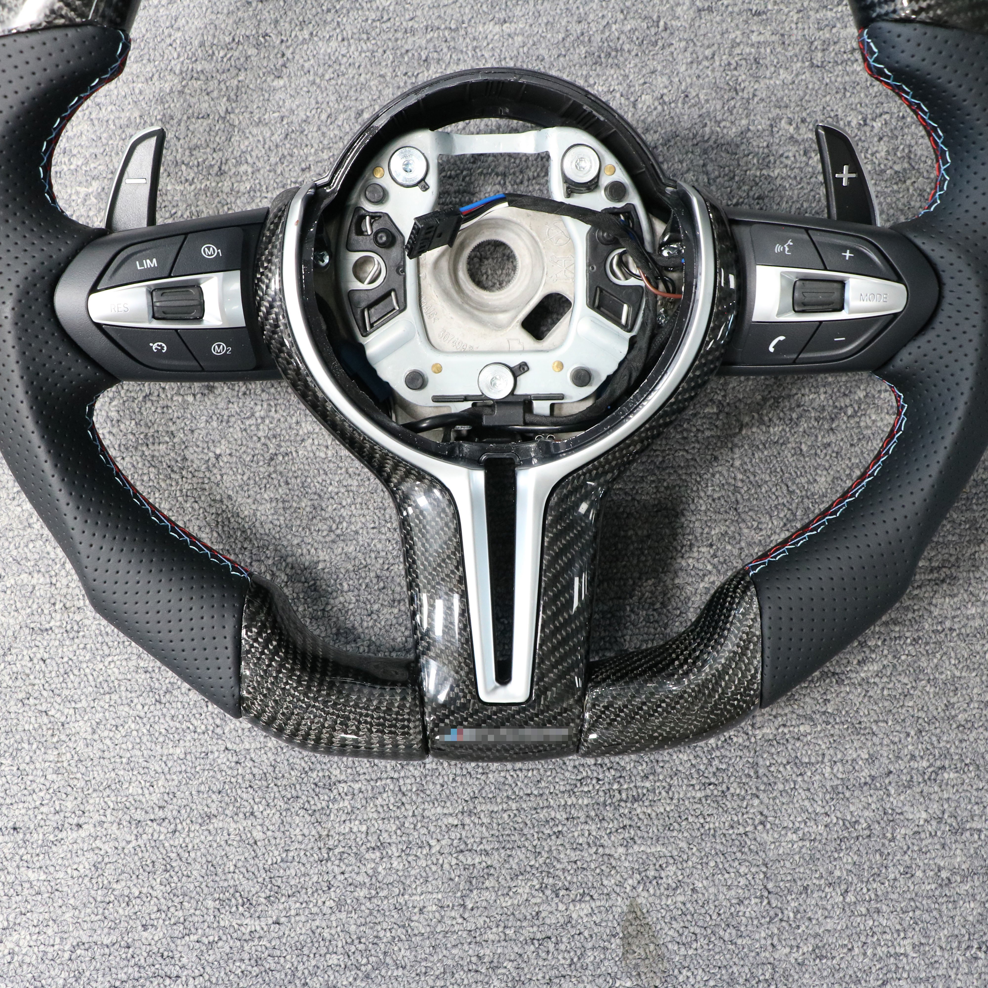 Retrofit steering wheel for BMW f23 f26 f30 f80 f46 x1 x2 x3 x4 x5 m1 m2 m3 g20 g80 carbon steering wheel