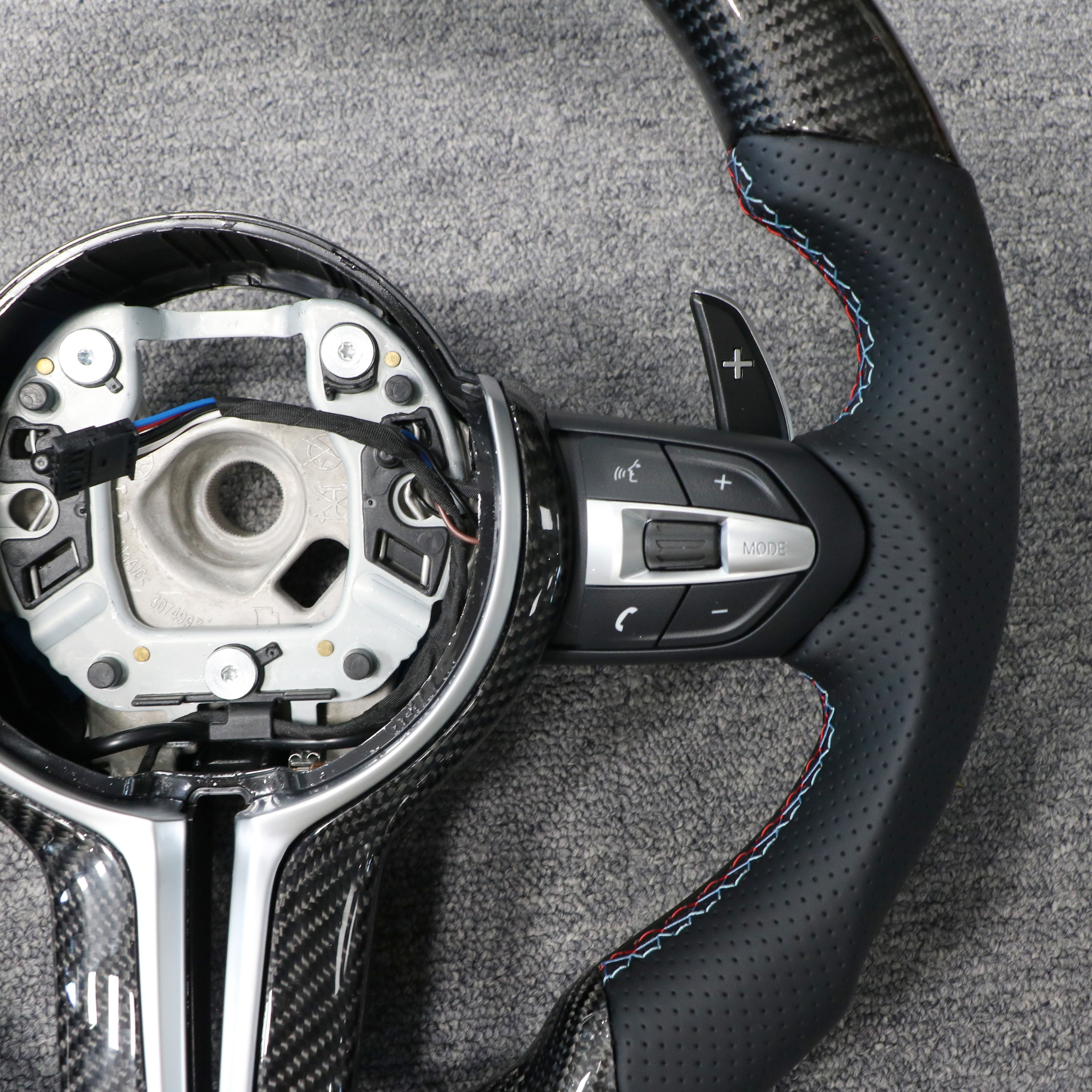 Retrofit steering wheel for BMW f23 f26 f30 f80 f46 x1 x2 x3 x4 x5 m1 m2 m3 g20 g80 carbon steering wheel