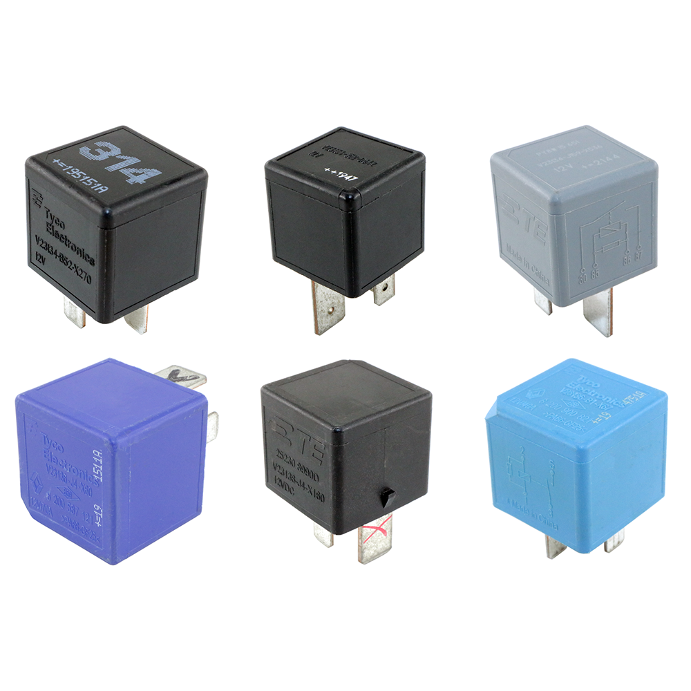 BEST G7L Pro Music Horn Fuse Flasher 12V Box Socket Relay Harness 12 Way Trumpet 24V Connector for Cars Auto 40/70 Amp Used