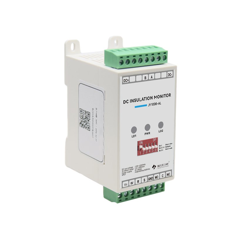 JY1000-AL RS485 DC Ground Insulation Monitoring Relay with Alarm Relay Output Function
