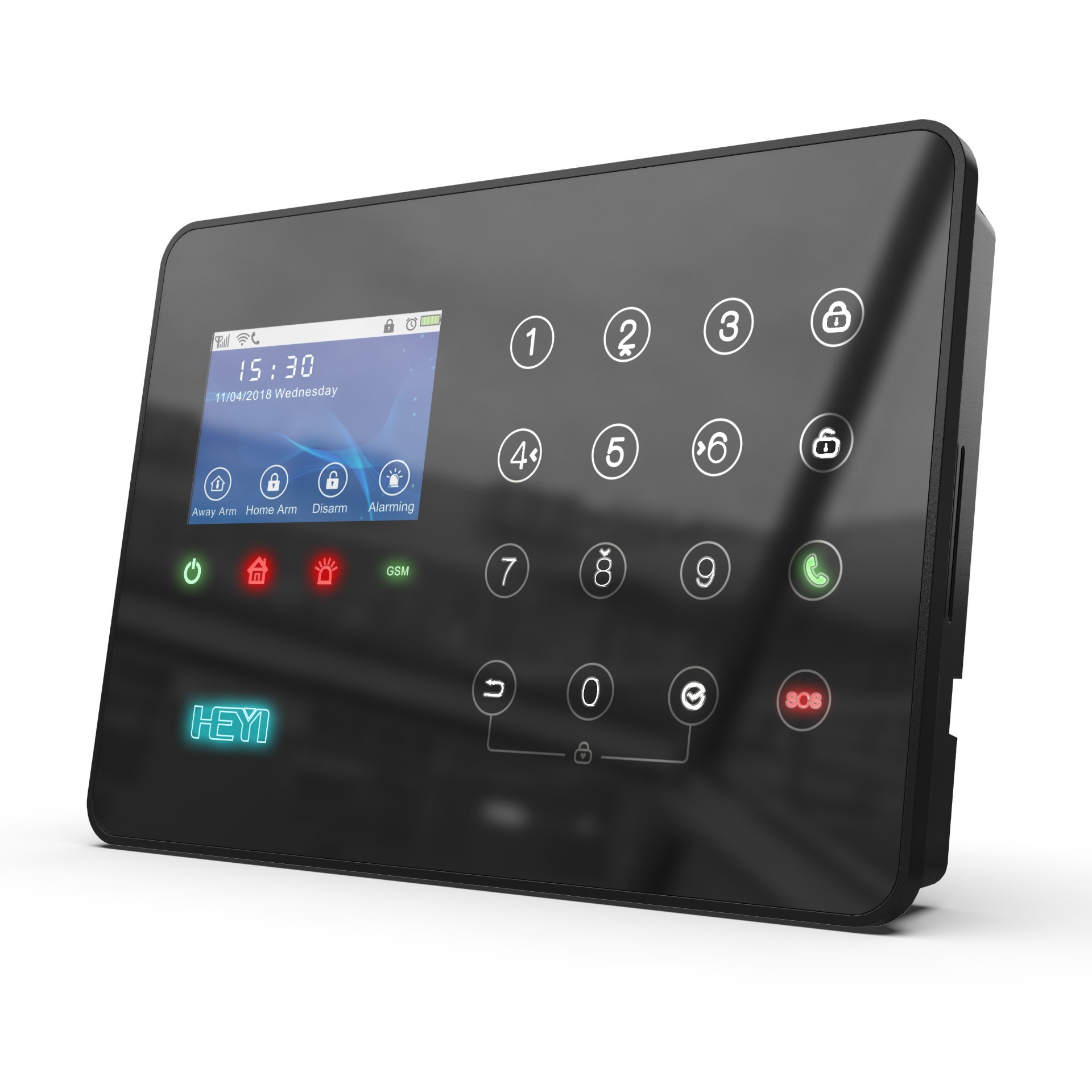 868 MHZ Smart WiFi+GSM Alarm System With Linkage Smart Home Devices for IOS and Android Operate Easily