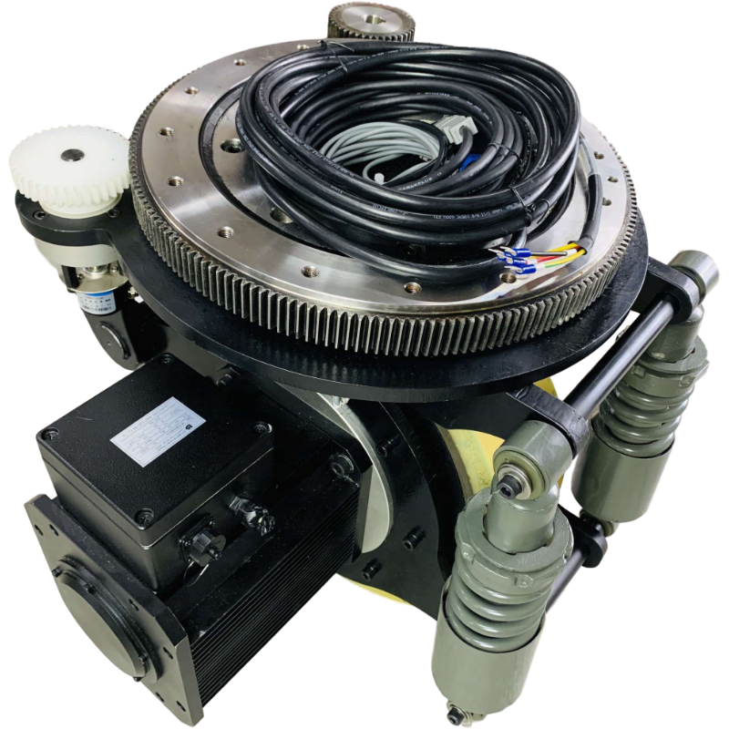 24V 750w Permanent Magnet Automatic Steering Traction Wheels AGV Motor Wheel Kit Modul for AGV Car