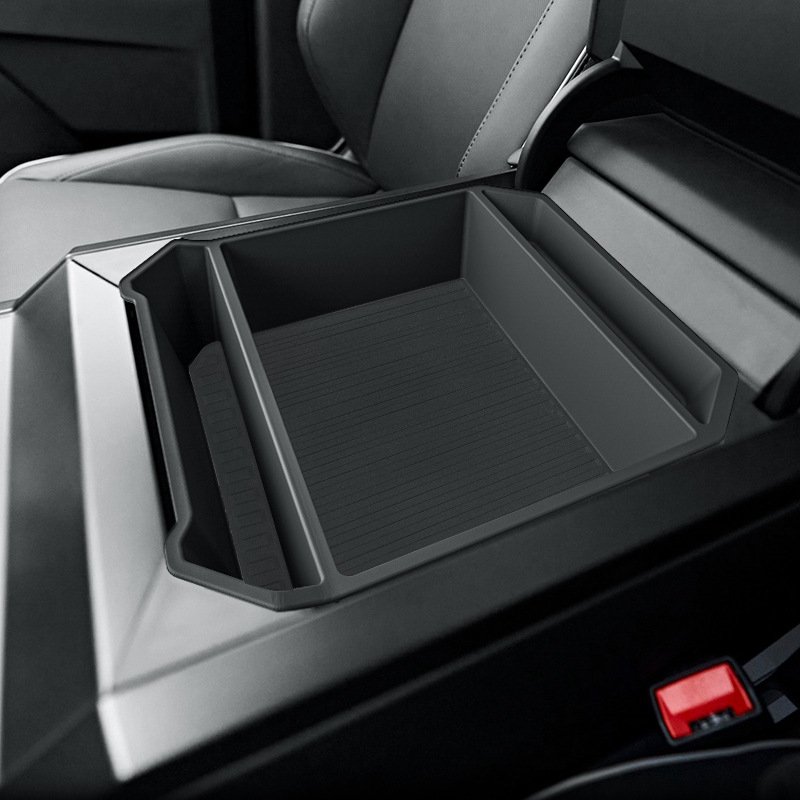 Armrest Storage Box Middle Console Tray Interior Accessories Center Console Organizer for Tesla Cybertruck