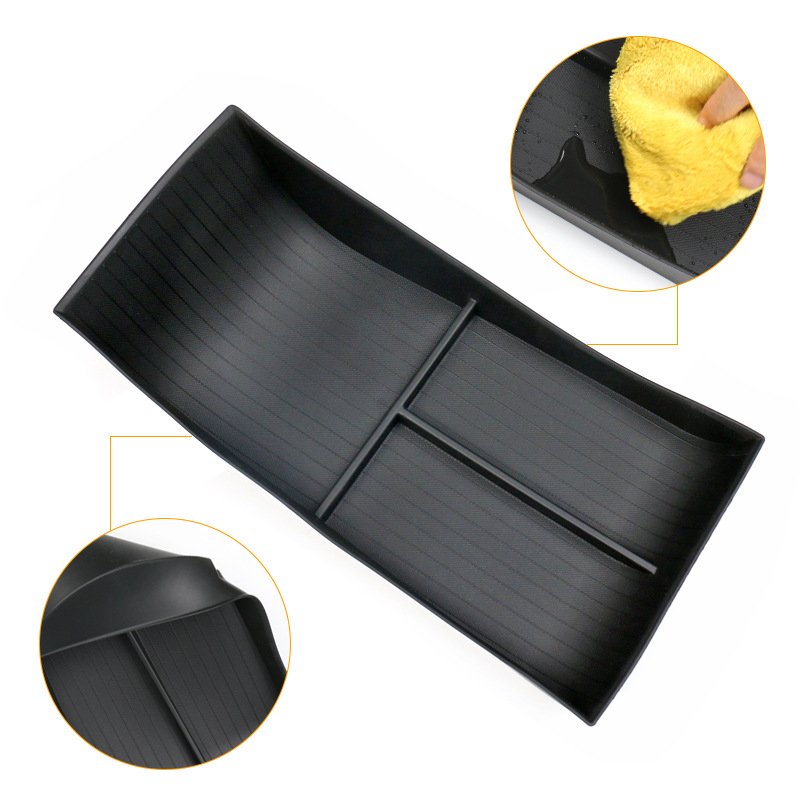 Suitable for BYD Seal Center Console Lower Storage Box TPE Armrest Central Control Storage Box