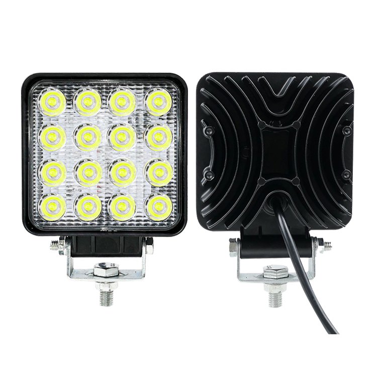 4 Inch Led Light Bars Offroad Lights 4x4 Tractor Working Bulb Truck Lamp 48w Auxiliary Light White Bright Spotlight 12v 24v