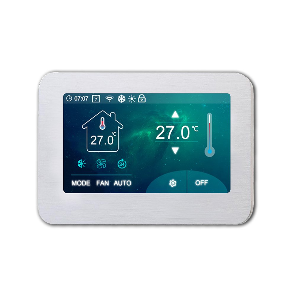 2024 New Split air Conditioner Hvac Modbus Rs485 Thermostat IOM Relay Box Modulating for Hotel Room Cool Heat
