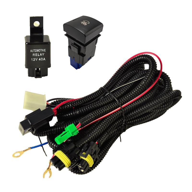 Fog Lights Relay Switch Button Refitted Switch With Wiring Harness for Toyota Cars Camry Avalon corolla Switch