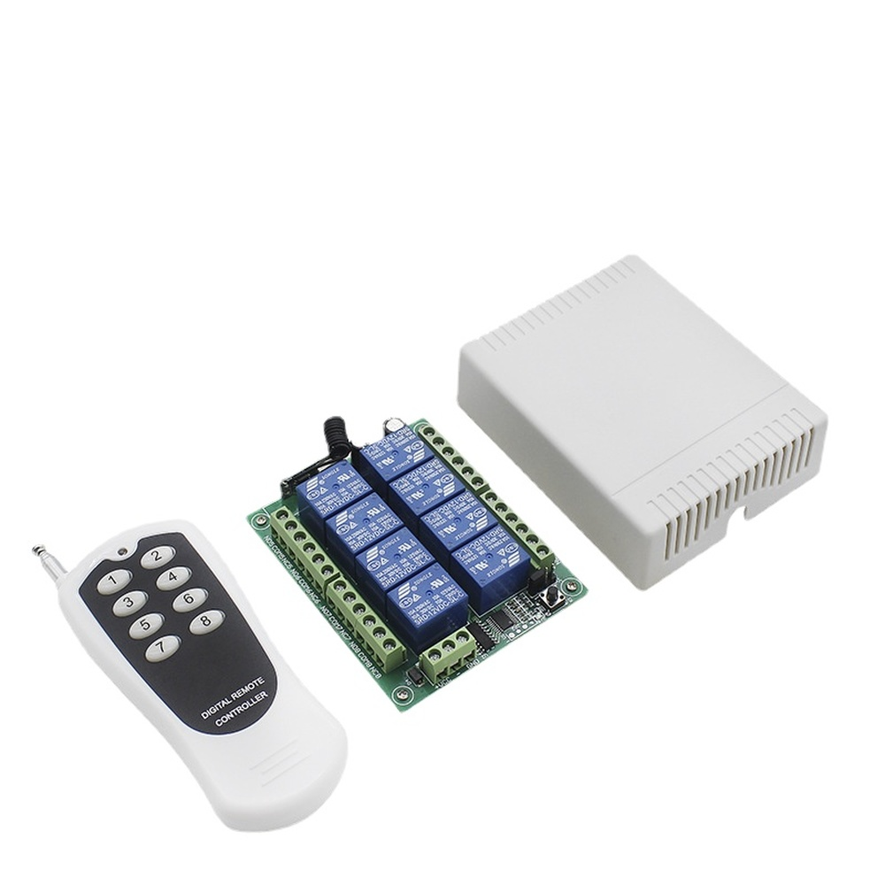 Wireless Remote Control 8ch 433mhz Relay Switch