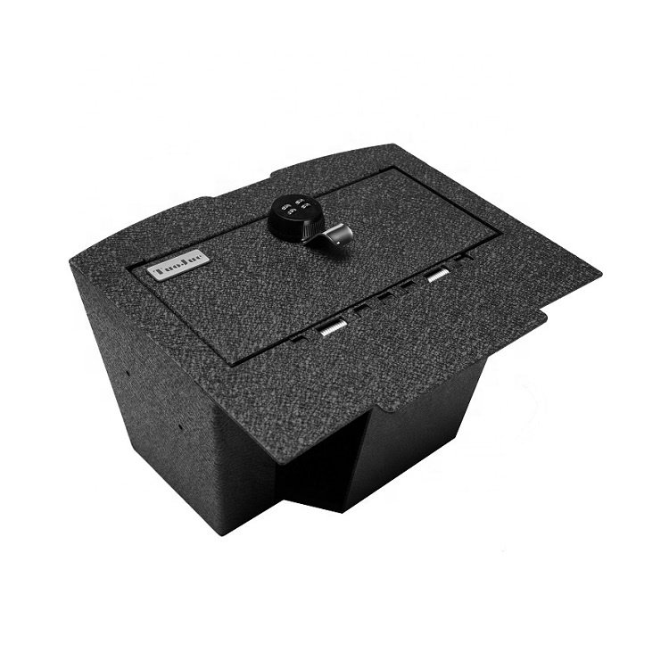 TuoJue Hidden Car Safe Center Console Storage Car Box for 2009 to 2018 DODGE RAM 1500,2500 &3500 2019 1500 CLASS