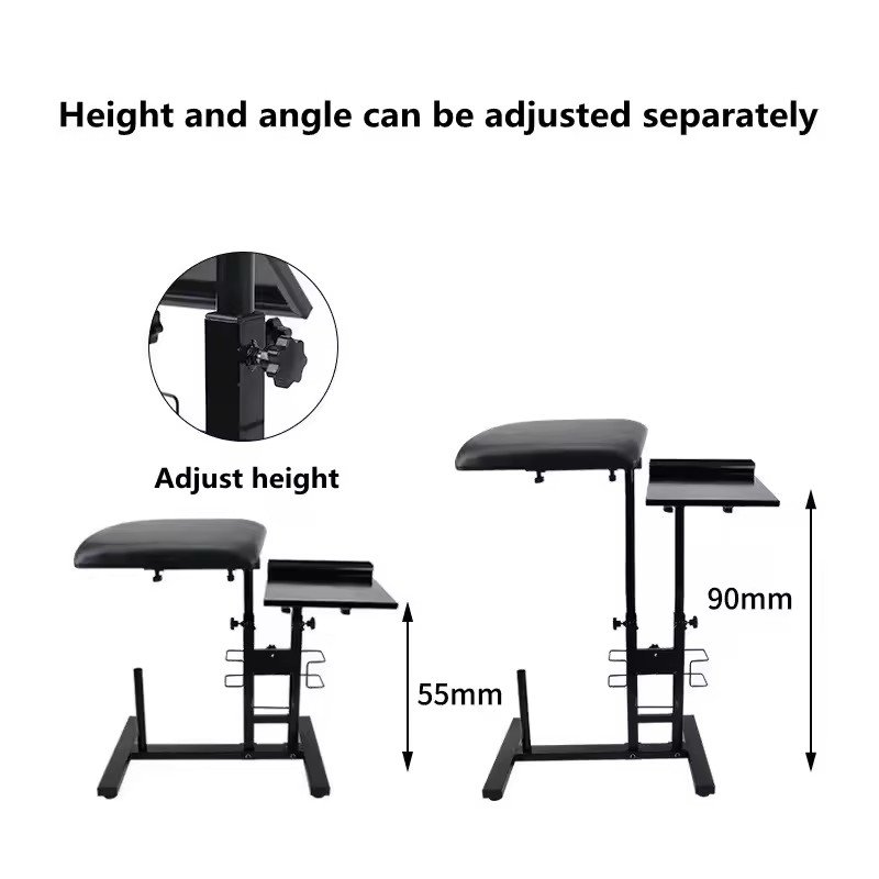 Tattoo Work Station Adjustable Tattoo Table Arm Rest Armrest Tattoo Supplies Professional