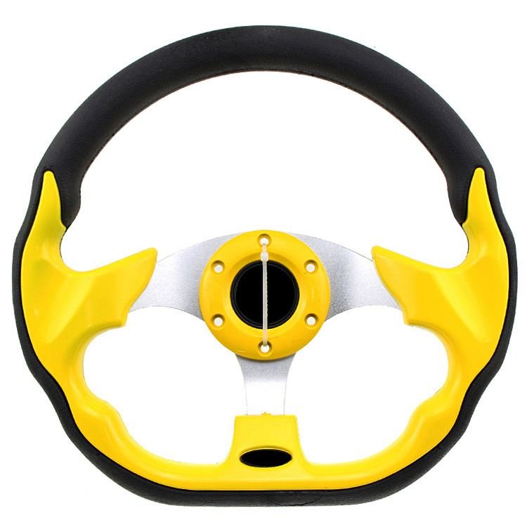 Factory Direct Sales Car Steering Wheel Competitive Racing Car PU Modified 13-inch Racing Car Steering Wheel