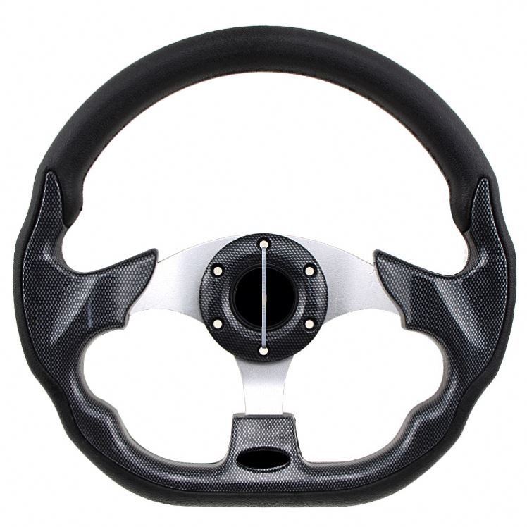 Factory Direct Sales Car Steering Wheel Competitive Racing Car PU Modified 13-inch Racing Car Steering Wheel